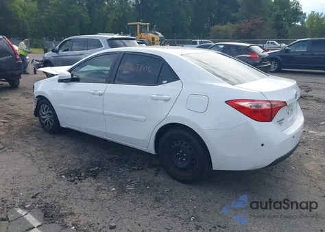 2018 Toyota Corolla Le из США, поврежденный, VIN 2T1BURHE0JC076875